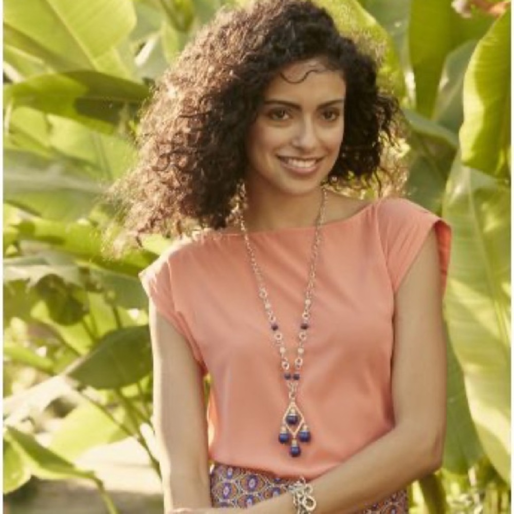 NEW LIA SOPHIA Sierra Vista Chandelier Necklace